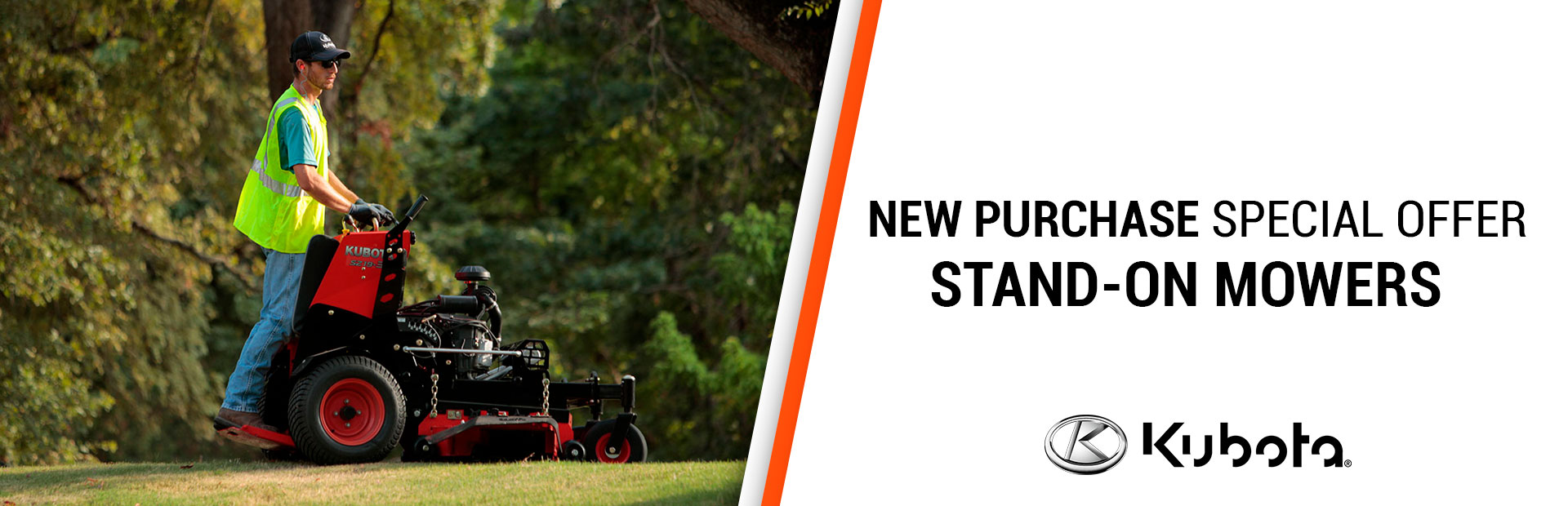 Kubota: New Purchase Special Offer - Stand-On Mowers